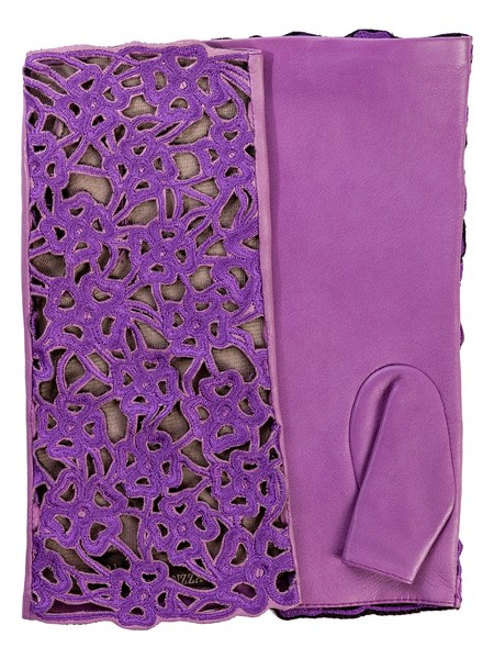 Перчатки без пальцев, митенки F-0160, фото №1