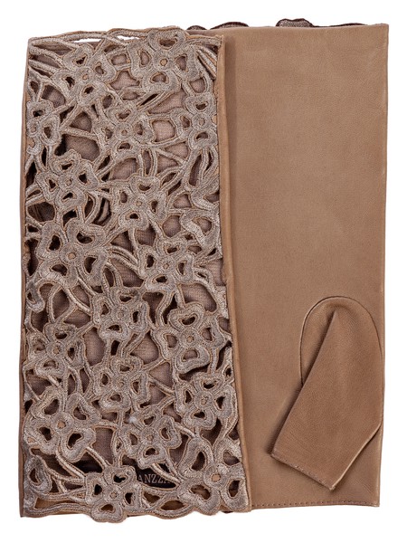 Перчатки без пальцев, митенки F-0160, фото №1