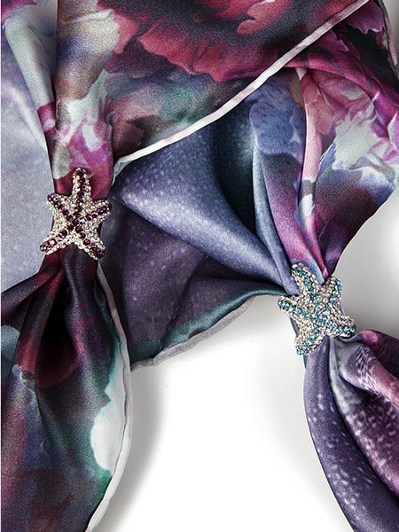 Бижутерия для платков X1934, фото №1