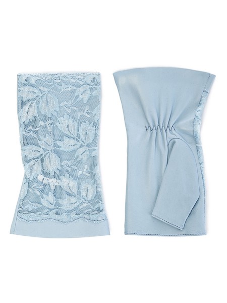 Перчатки без пальцев, митенки 00388, фото №1