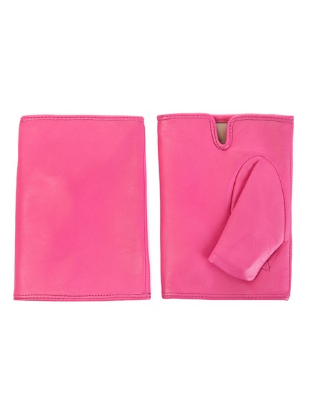 Перчатки без пальцев, митенки 00320, фото №1