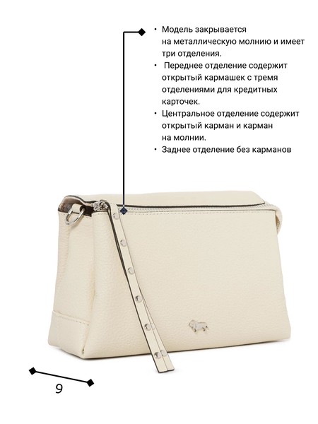 Женская сумка кросс-боди L-HF3321-1MP, фото №1