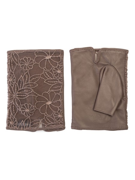 Перчатки без пальцев, митенки LB-1002, фото №1