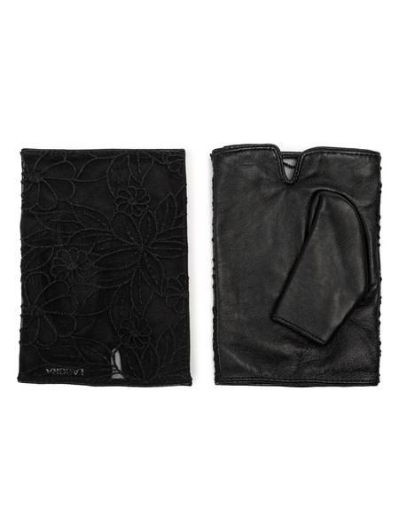 Перчатки без пальцев, митенки LB-1002, фото №1