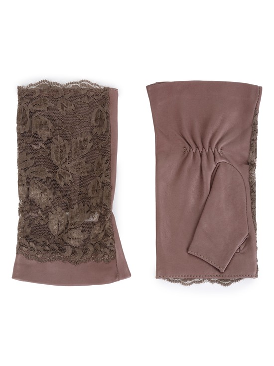 Перчатки без пальцев, митенки , фото №1