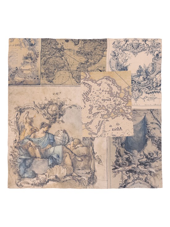 Платок SS03-8499, фото №1