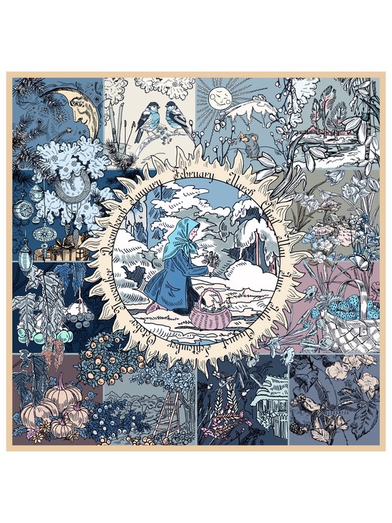 Платок E03-8492