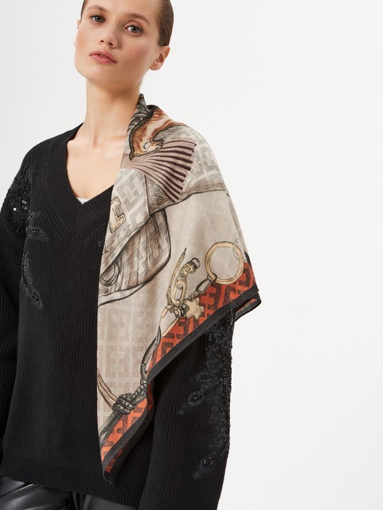 Платок JG43-8529, фото №1