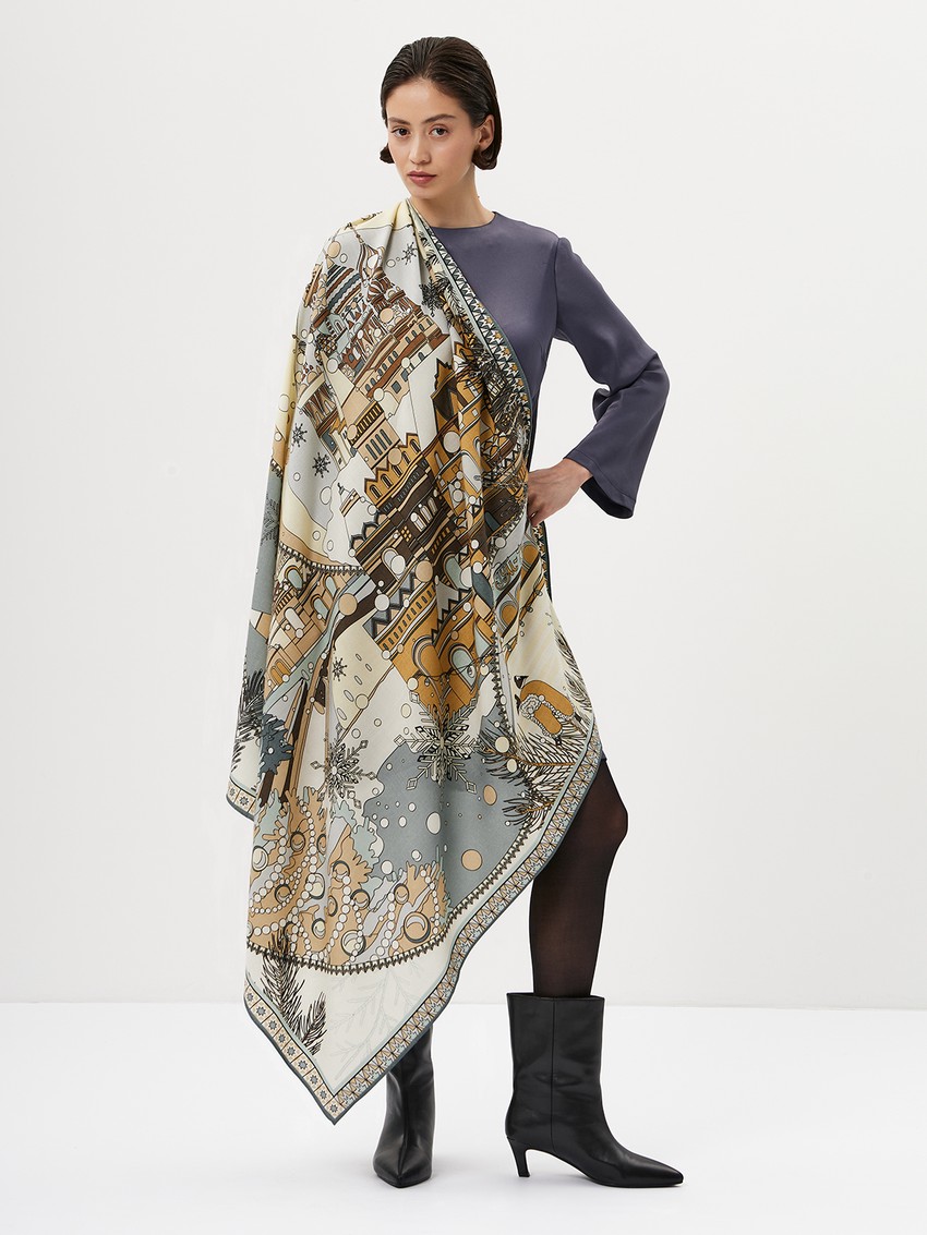 Платок E43-8485, фото №1