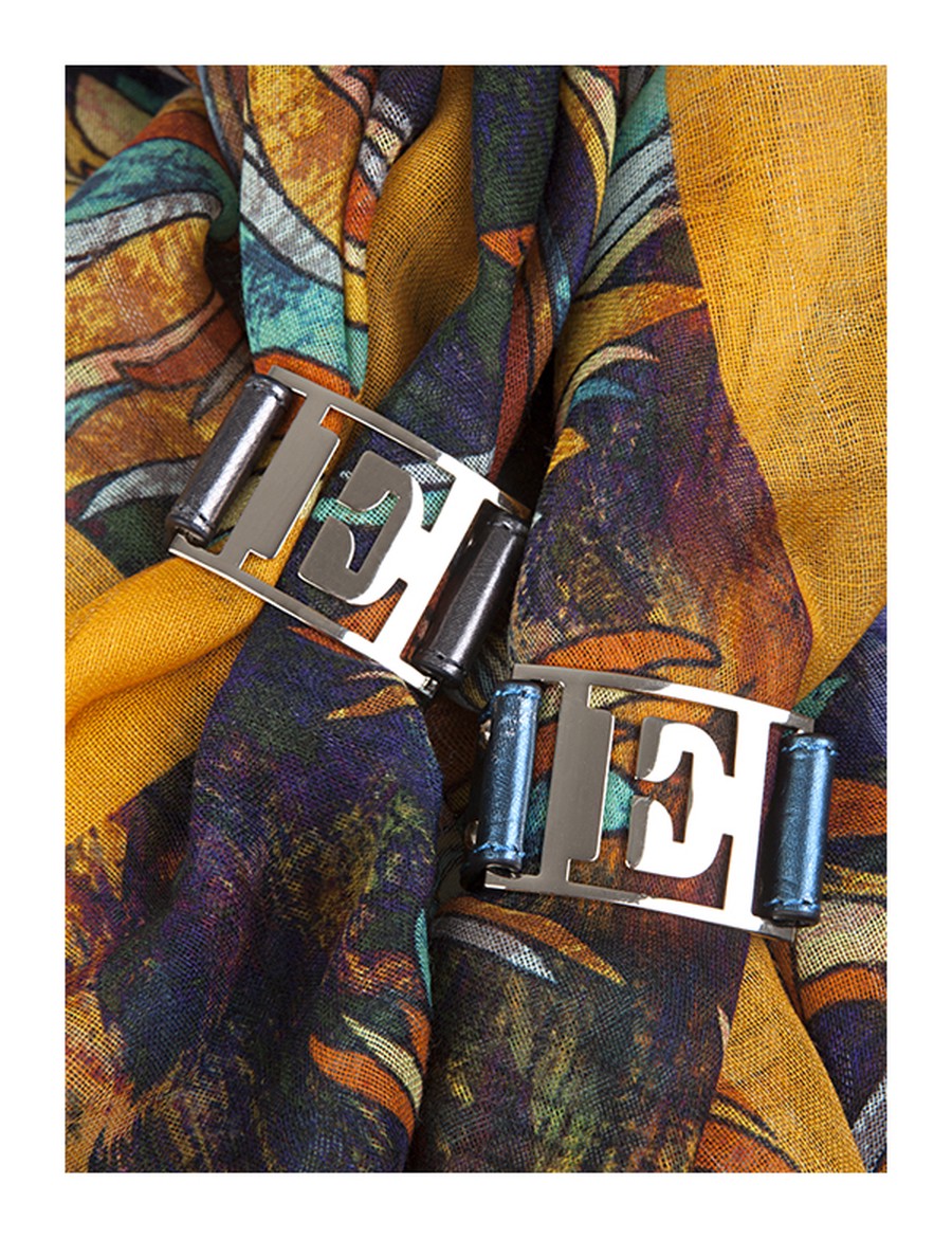 Бижутерия для платков ELEGANZZA (Элеганза) 28A-F1002 Лиловый фото №2 01-00013206