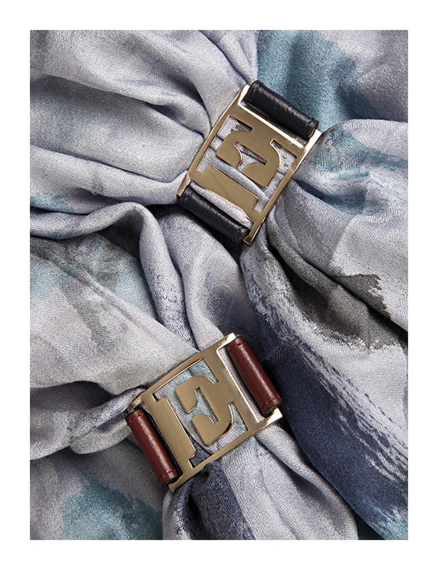 Бижутерия для платков ELEGANZZA (Элеганза) 28A-F1002-2 Коричневый фото №2 01-00013209