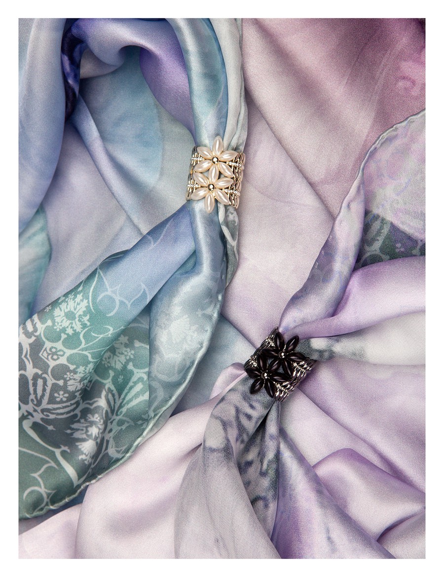 Бижутерия для платков ELEGANZZA (Элеганза) R509 Золотой фото №2 01-00017737